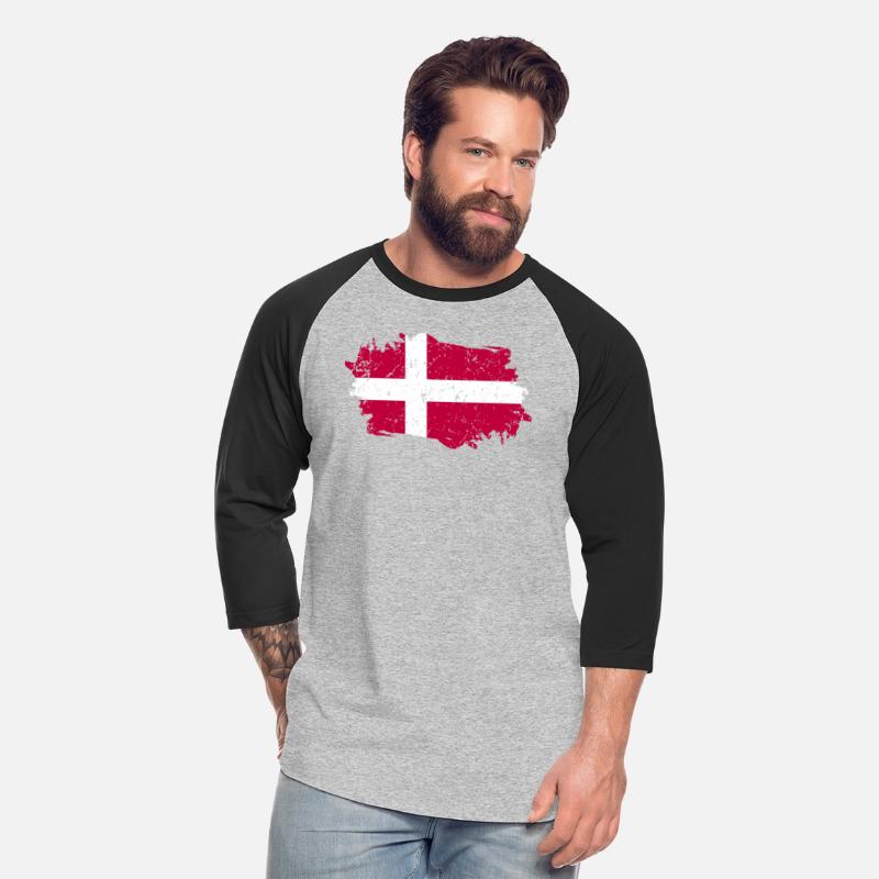 Denmark Flag Grunge Country Flag Denmark