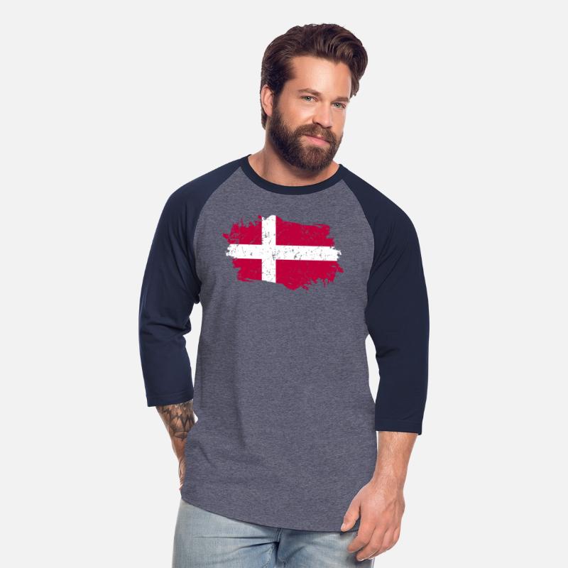 Denmark Flag Grunge Country Flag Denmark