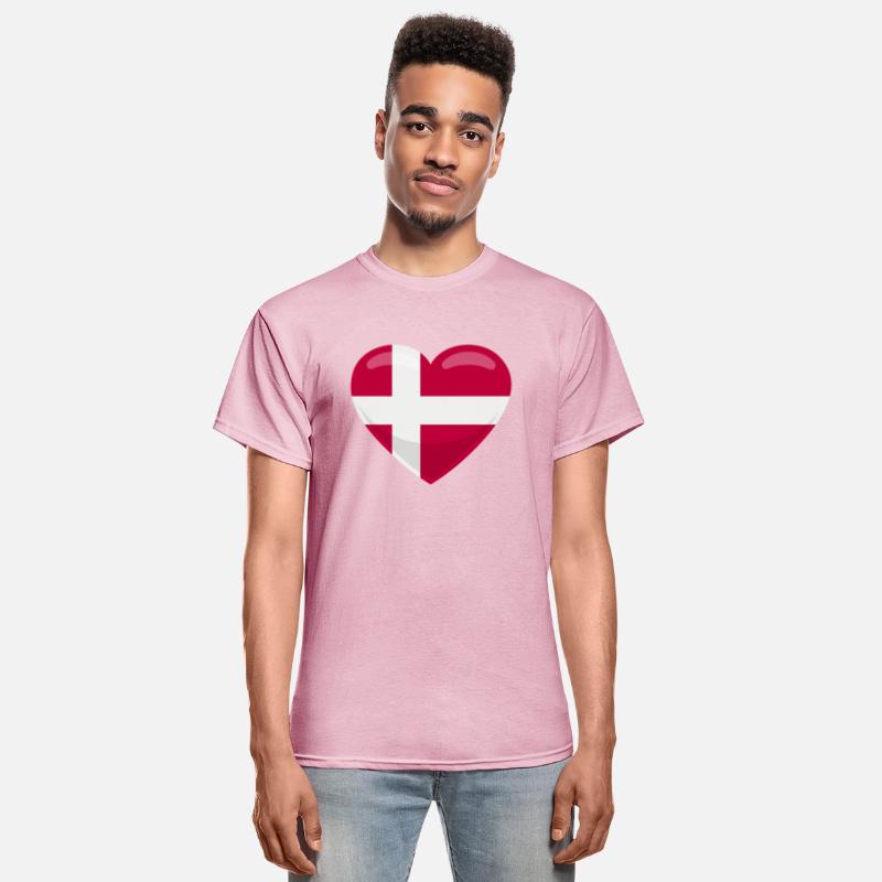 Denmark Flag Heart