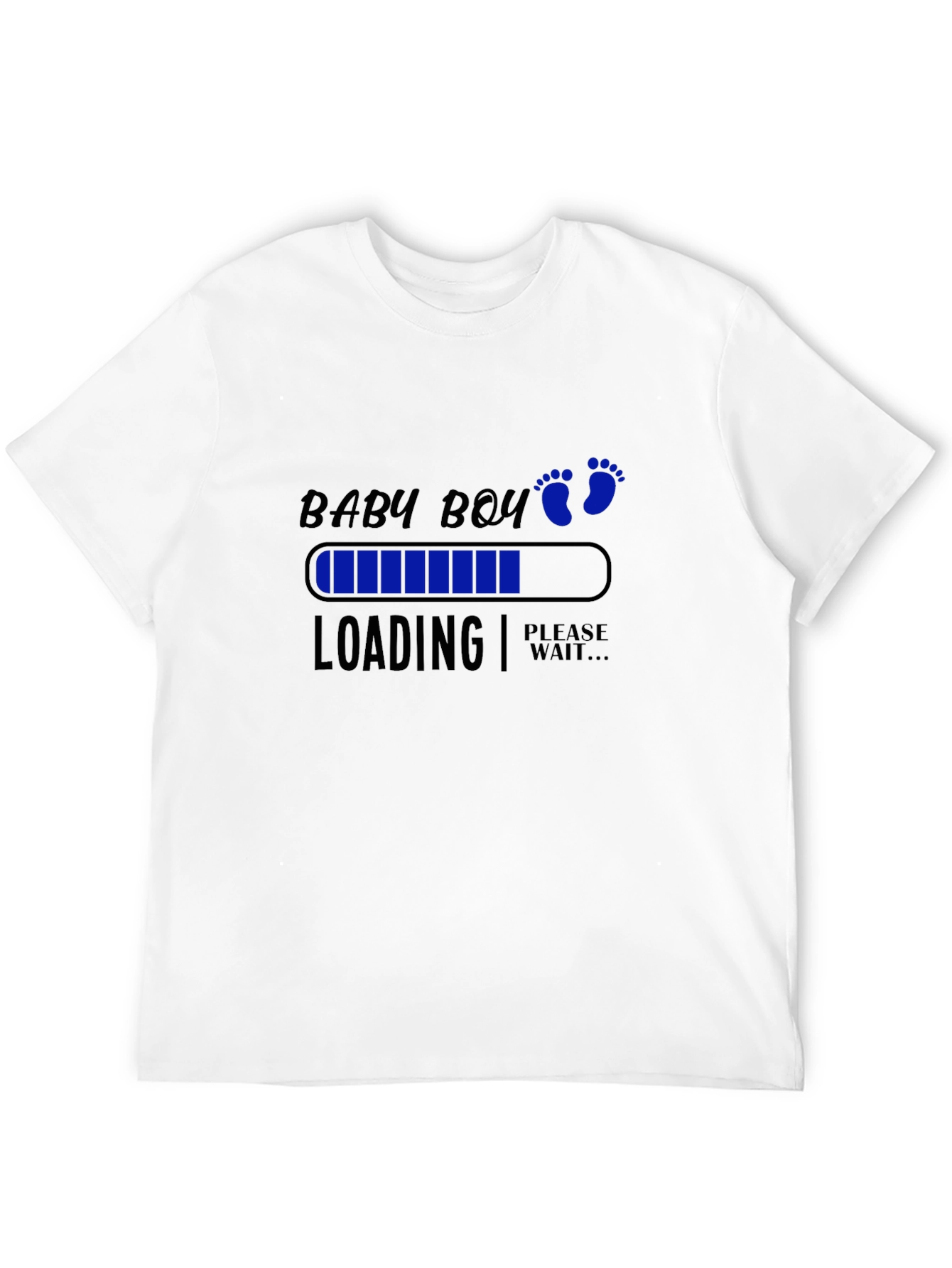 Baby Boy Loading T-Shirt - Expecting Announcement