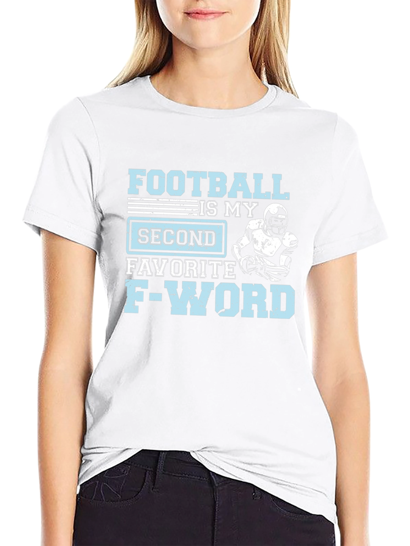 Football Lovers Graphic T-Shirt