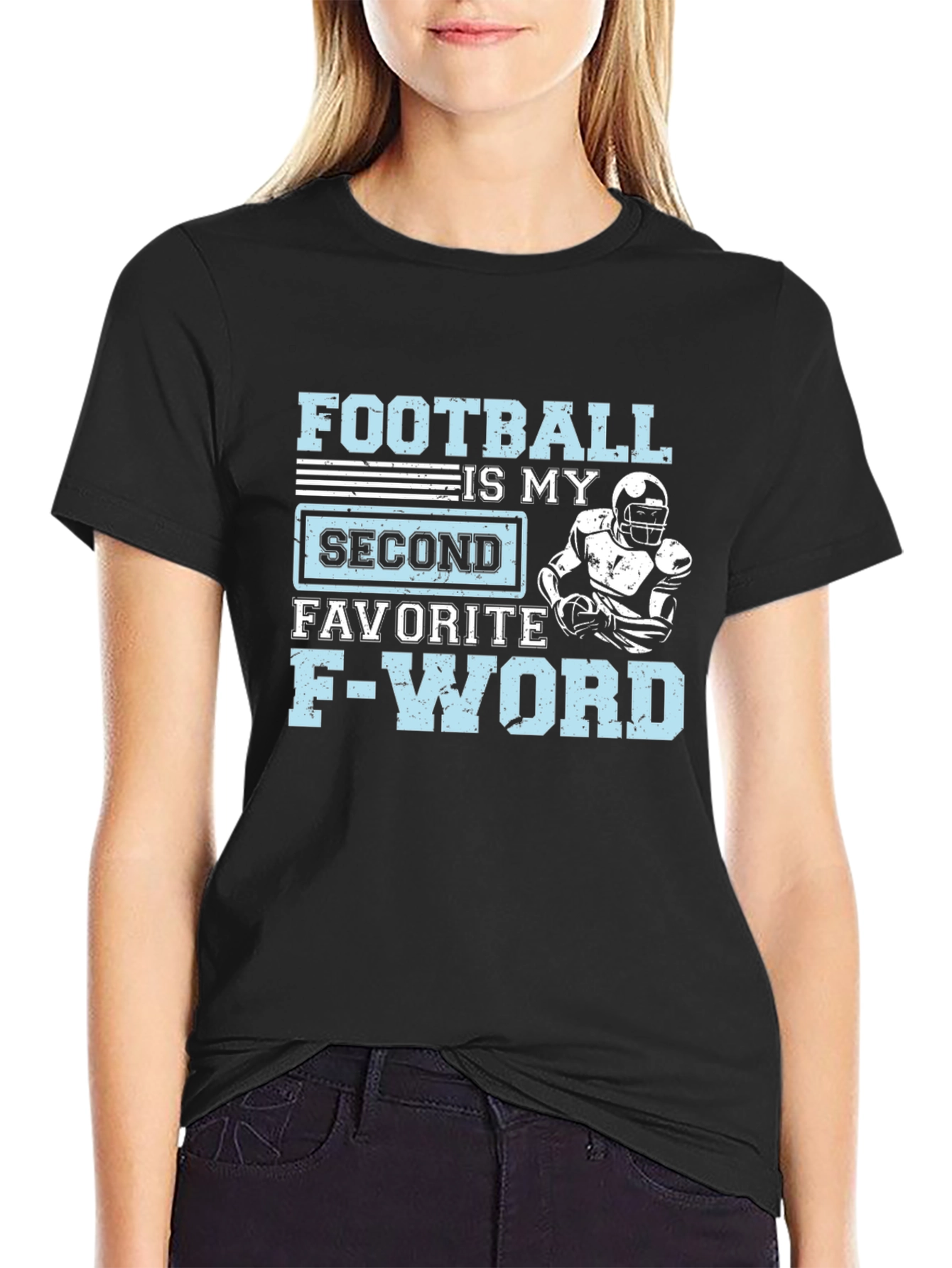 Football Lovers Graphic T-Shirt