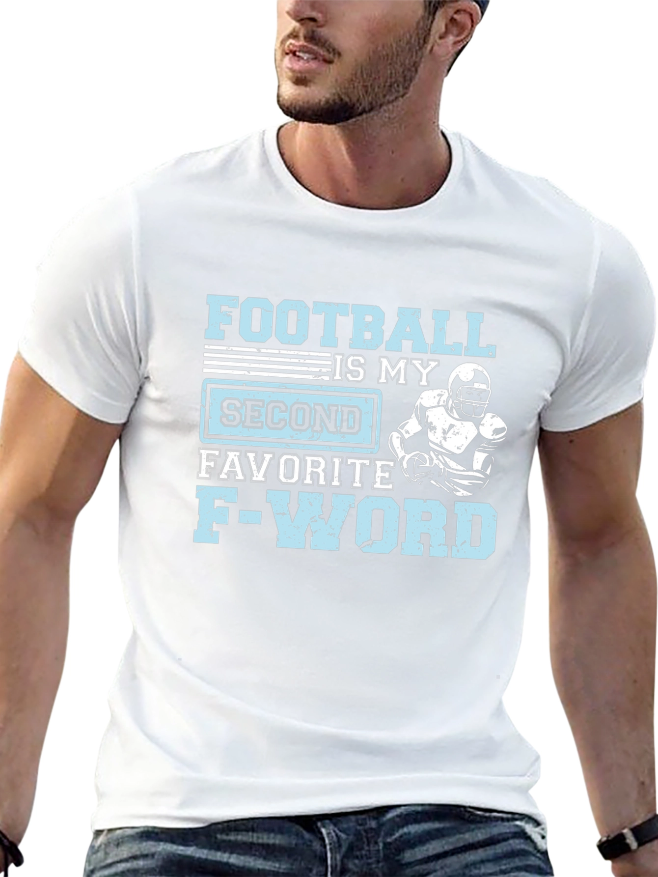 Football Lovers Graphic T-Shirt