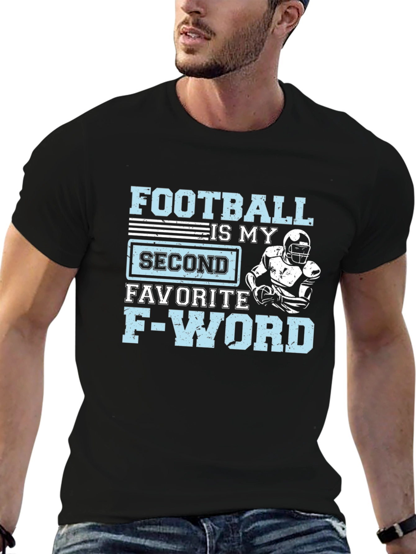 Football Lovers Graphic T-Shirt