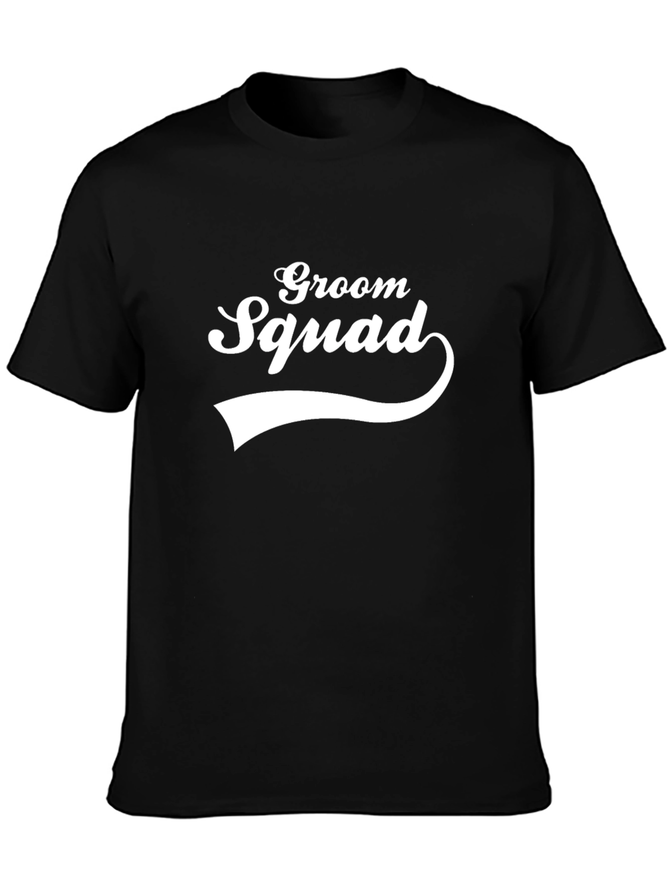Groom Squad Black T-Shirt