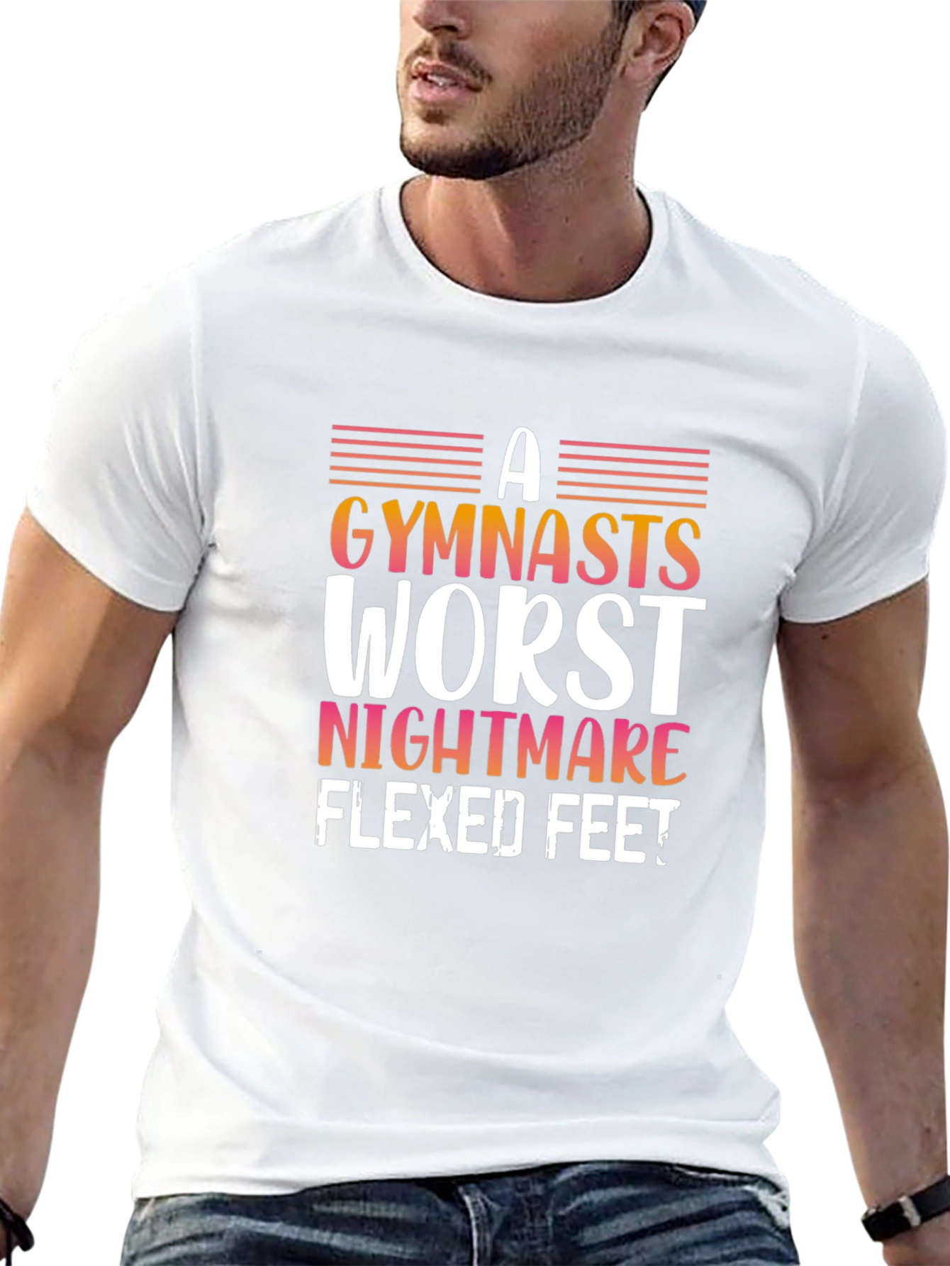 Gymnasts Worst Nightmare Flexed Feet T-Shirt