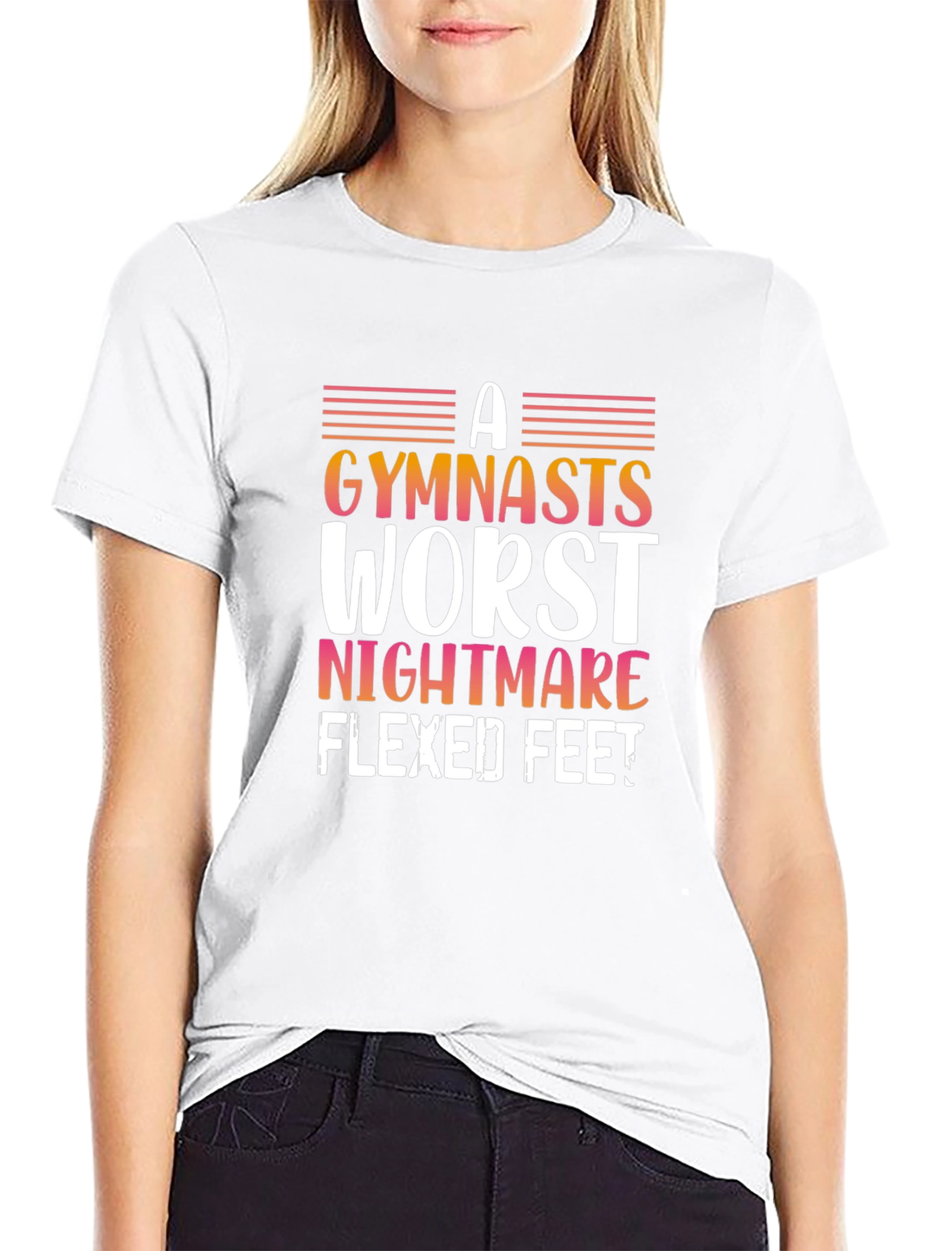 Gymnasts Worst Nightmare Flexed Feet T-Shirt