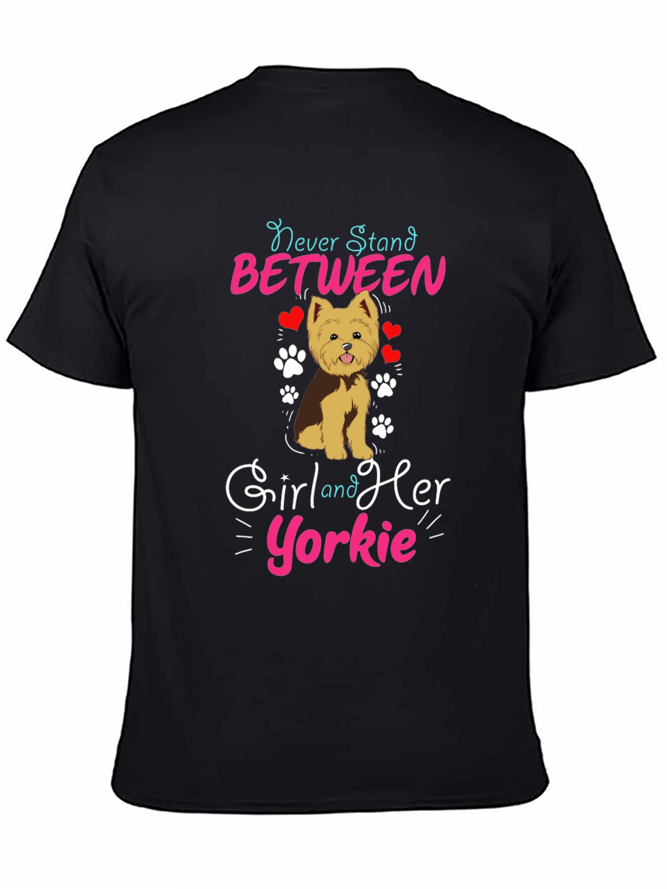 Yorkie Girls Best Friend Graphic Tee