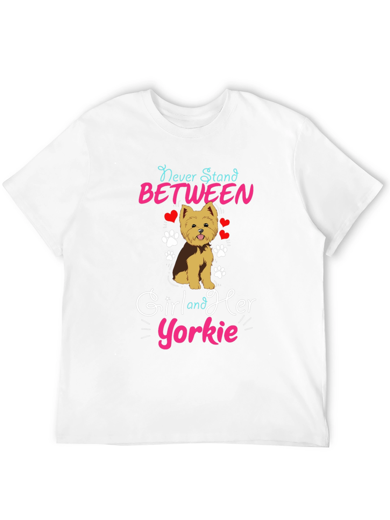 Yorkie Girls Best Friend Graphic Tee