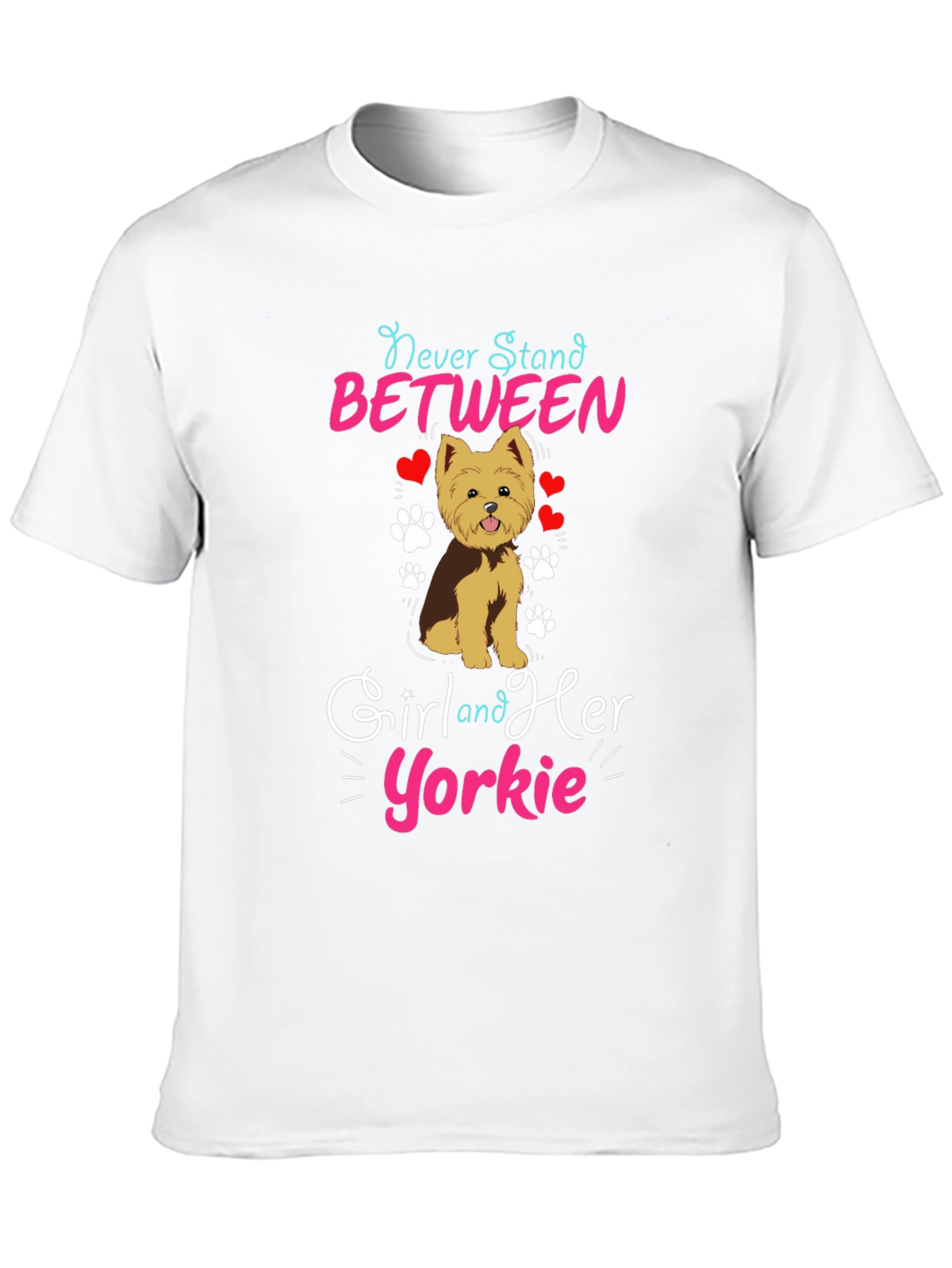 Yorkie Girls Best Friend Graphic Tee