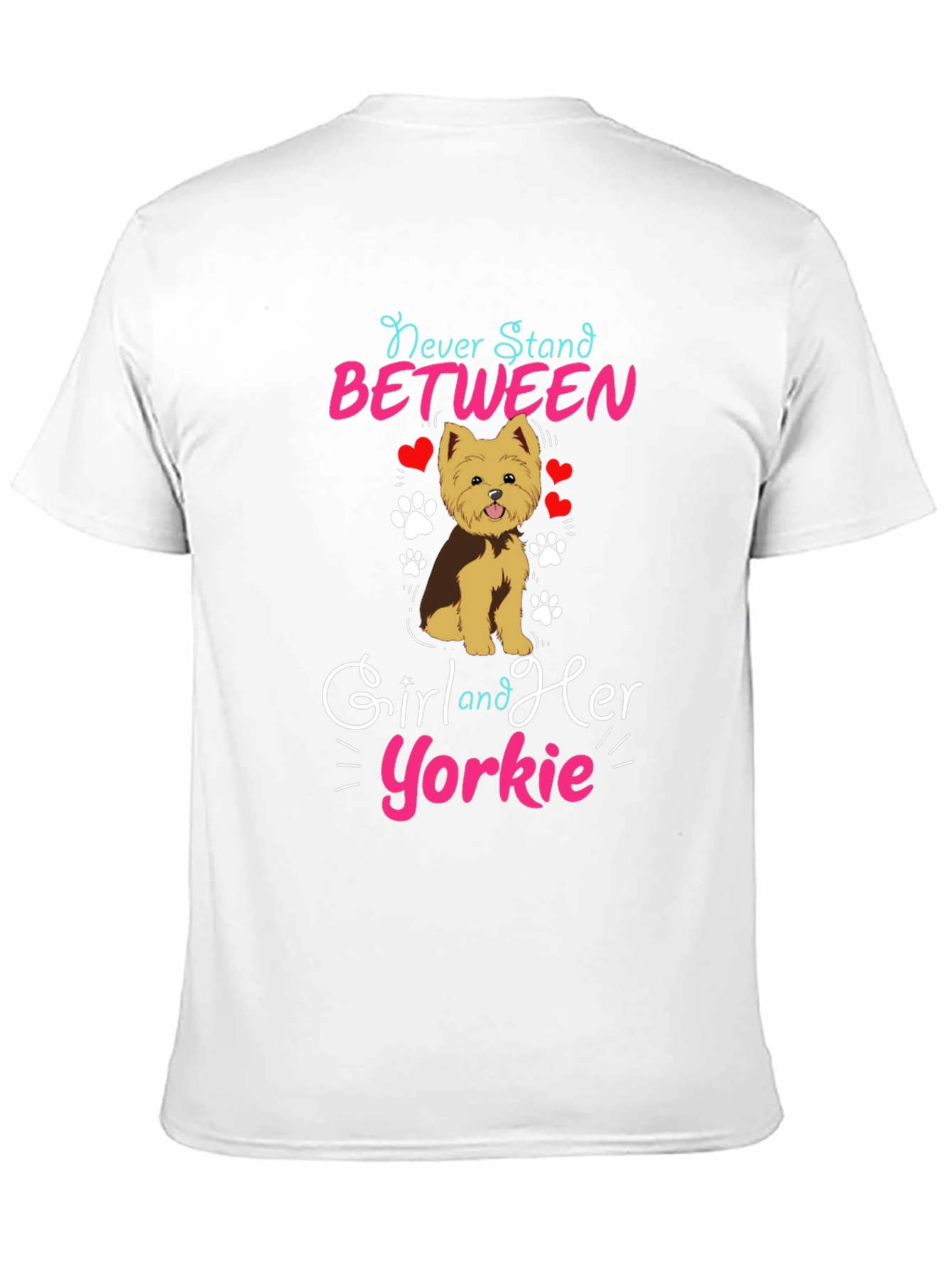 Yorkie Girls Best Friend Graphic Tee
