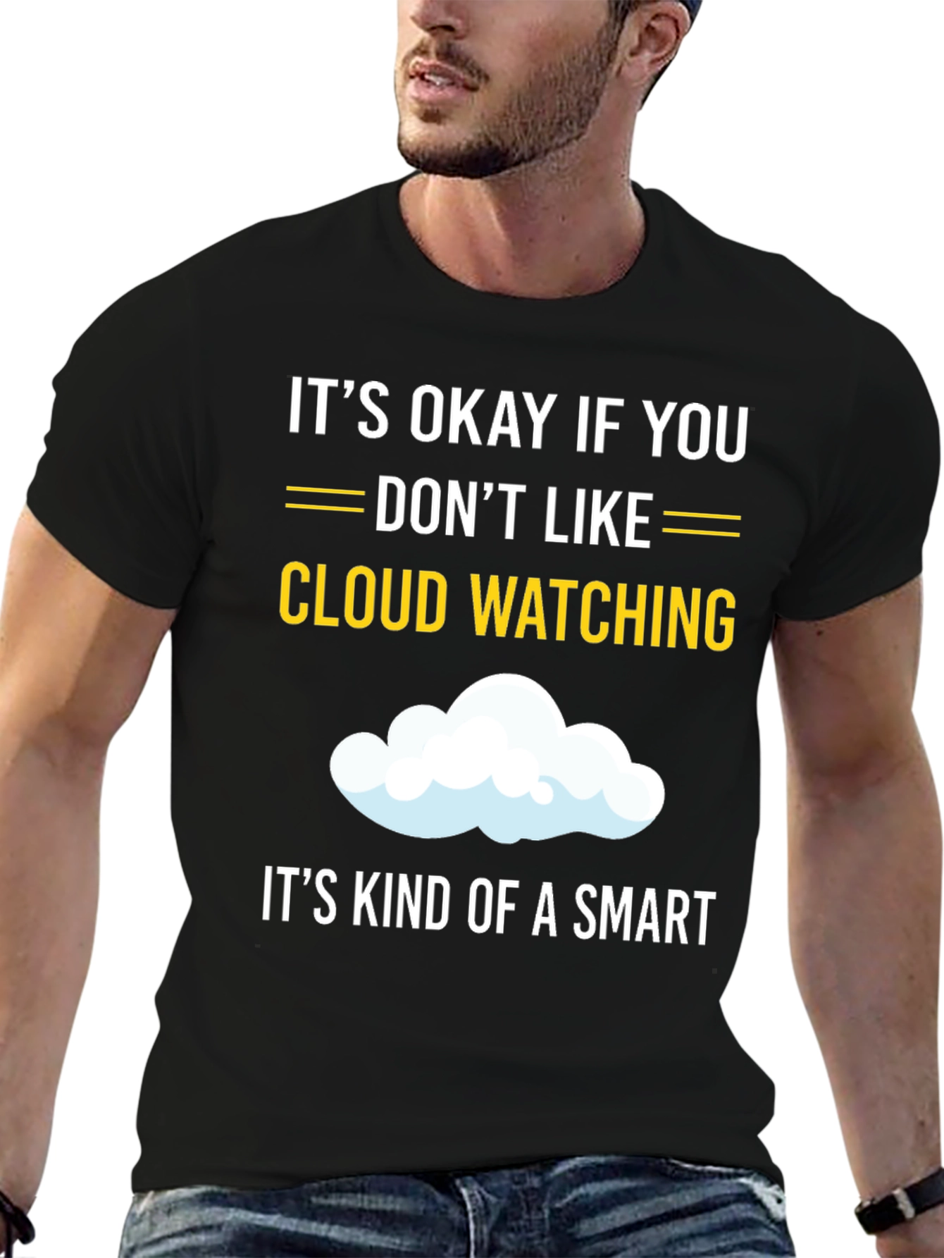 Cloud Watching Graphic T-Shirt