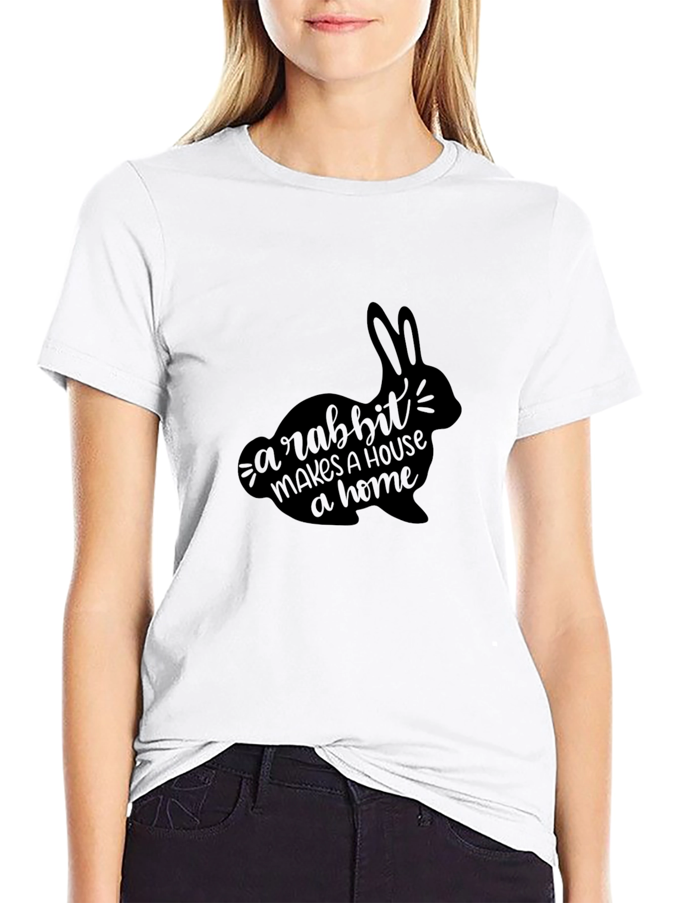 Rabbit Makes a House a Home Tee