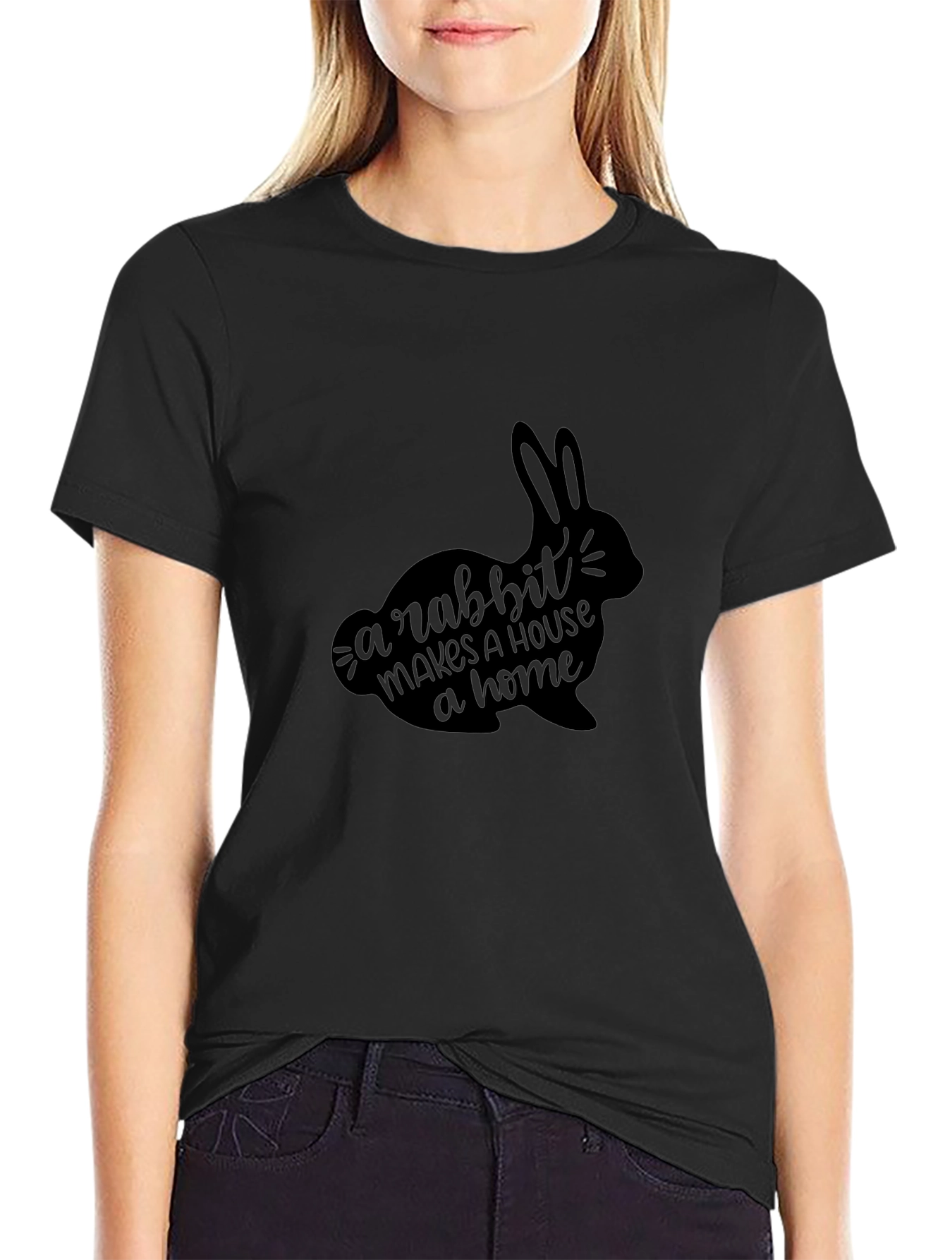 Rabbit Makes a House a Home Tee