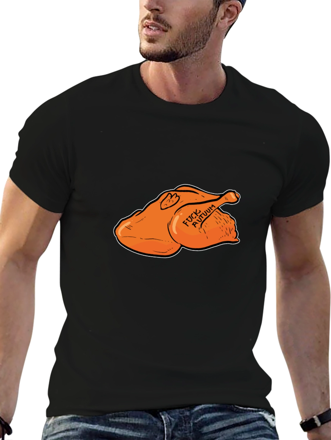 Funny Turkey T-Shirt - F*ck Autumn Graphic Tee