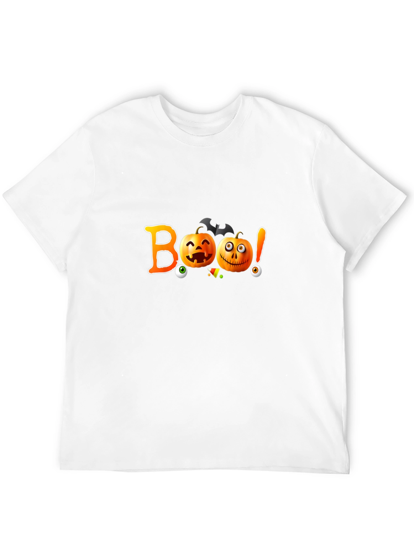 Halloween Boo Pumpkin T-Shirt