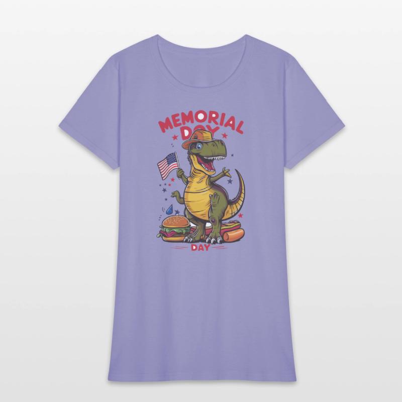 Dinosaur Happy Memorial day