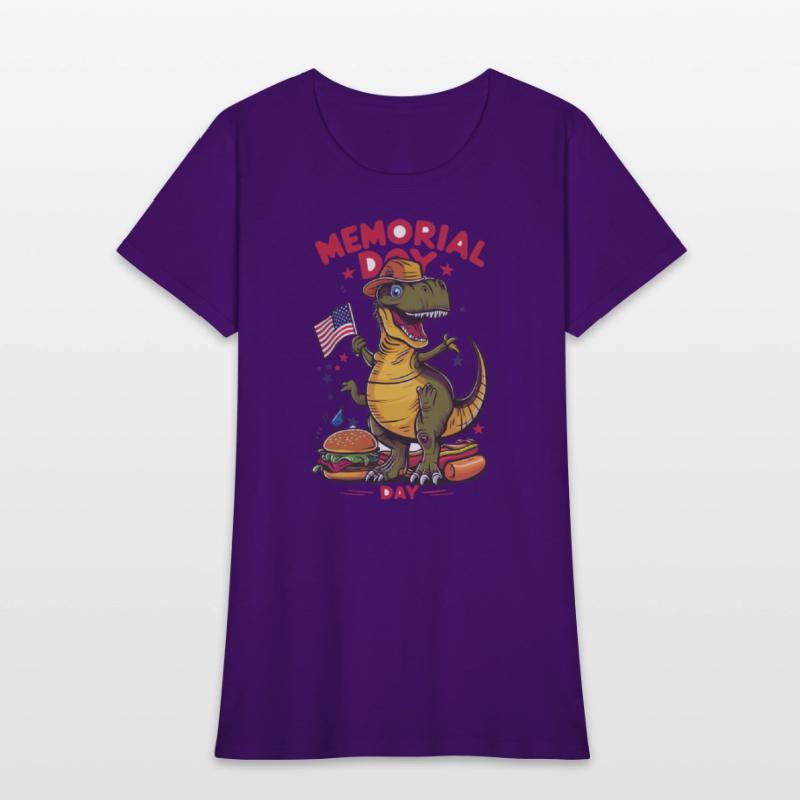 Dinosaur Happy Memorial day