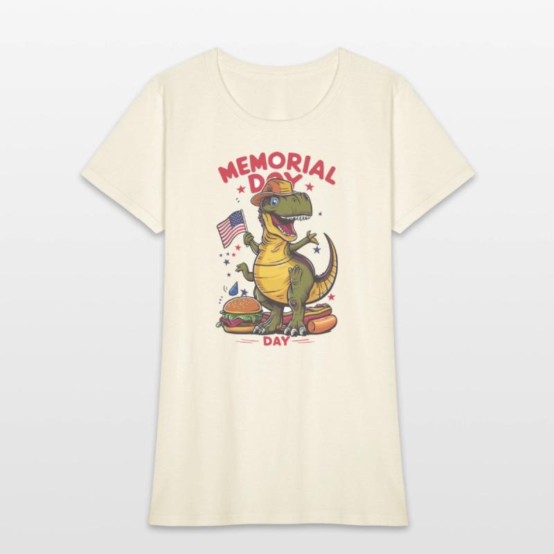 Dinosaur Happy Memorial day