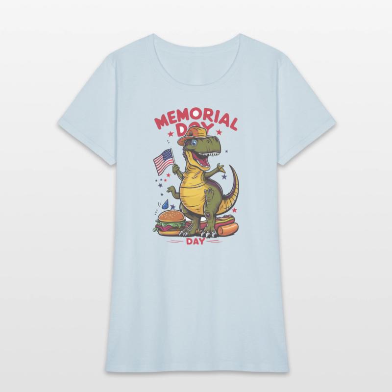 Dinosaur Happy Memorial day