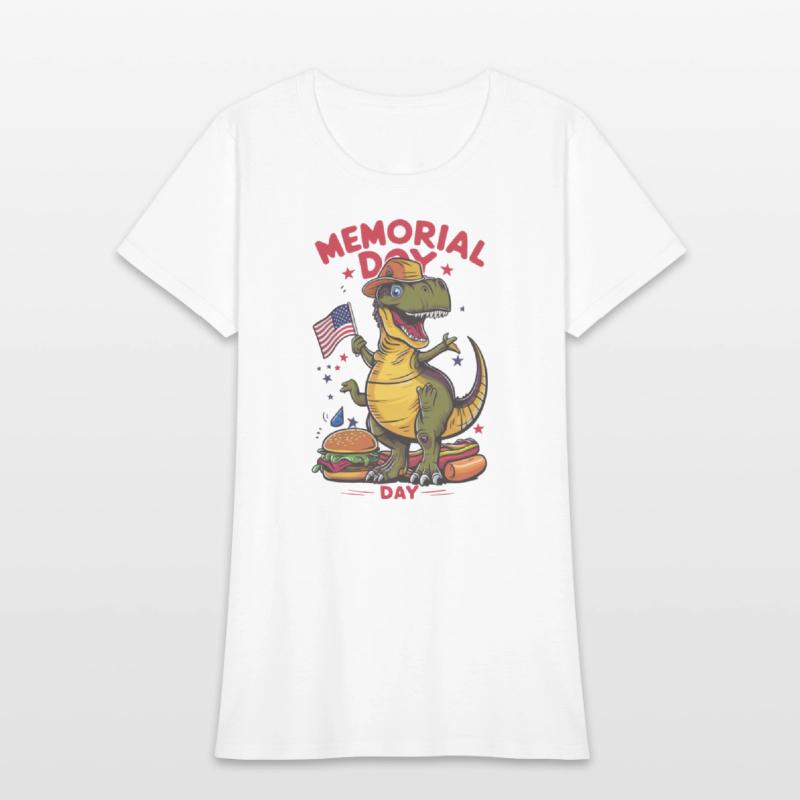 Dinosaur Happy Memorial day