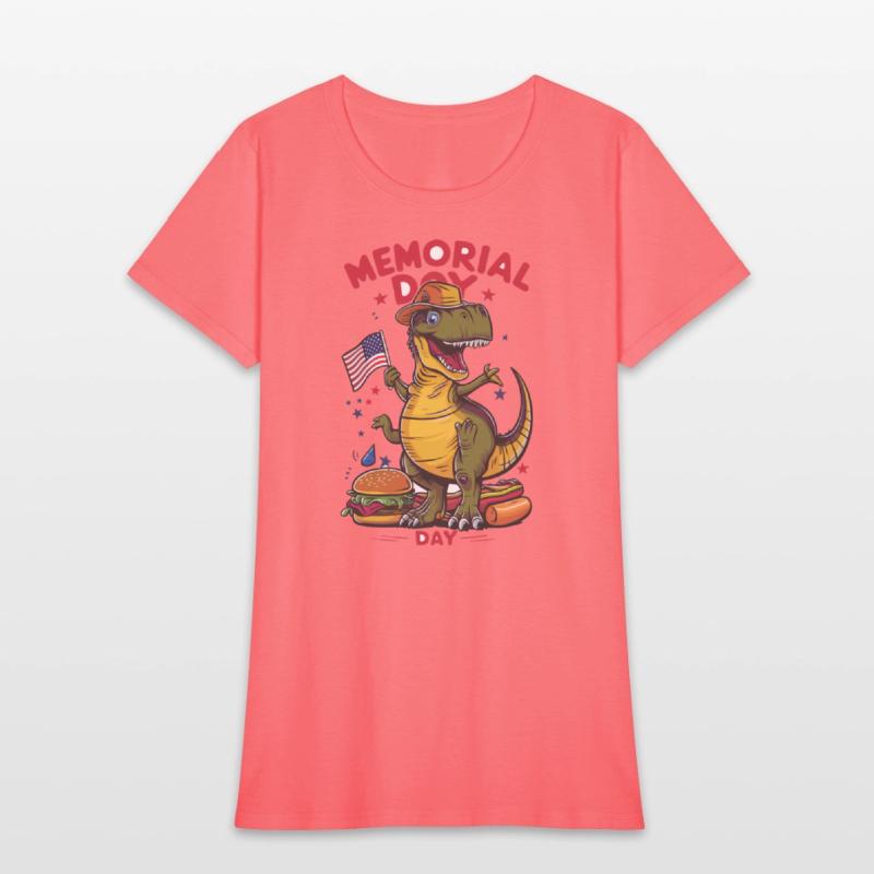 Dinosaur Happy Memorial day