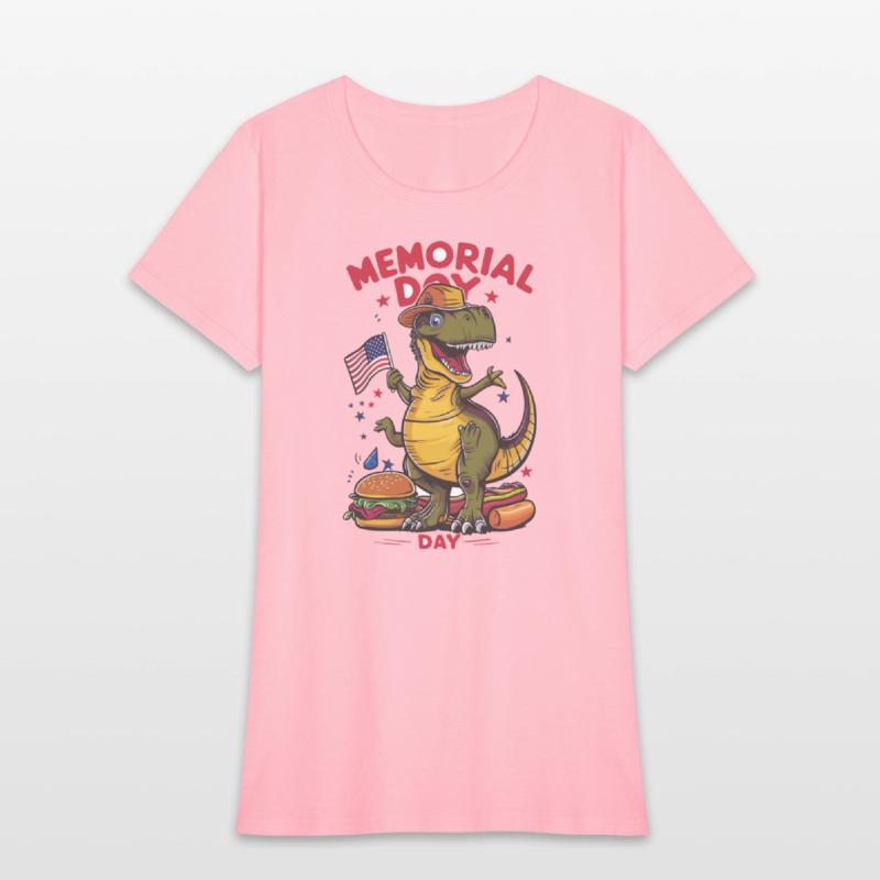 Dinosaur Happy Memorial day