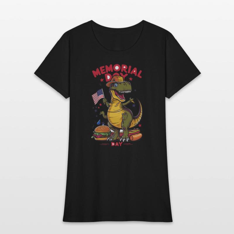 Dinosaur Happy Memorial day