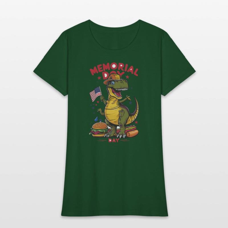Dinosaur Happy Memorial day