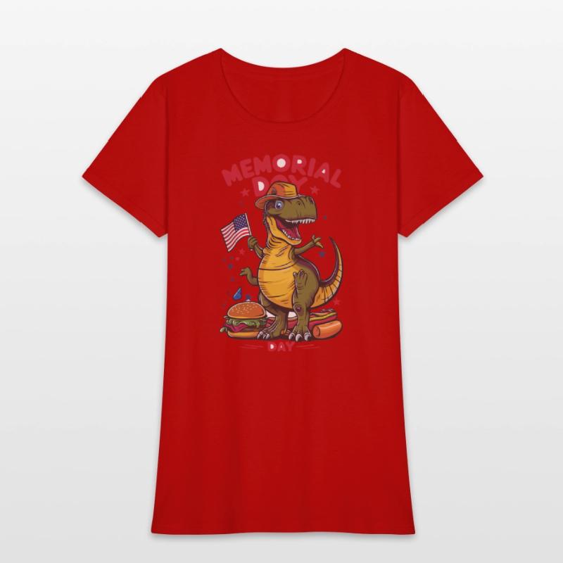 Dinosaur Happy Memorial day