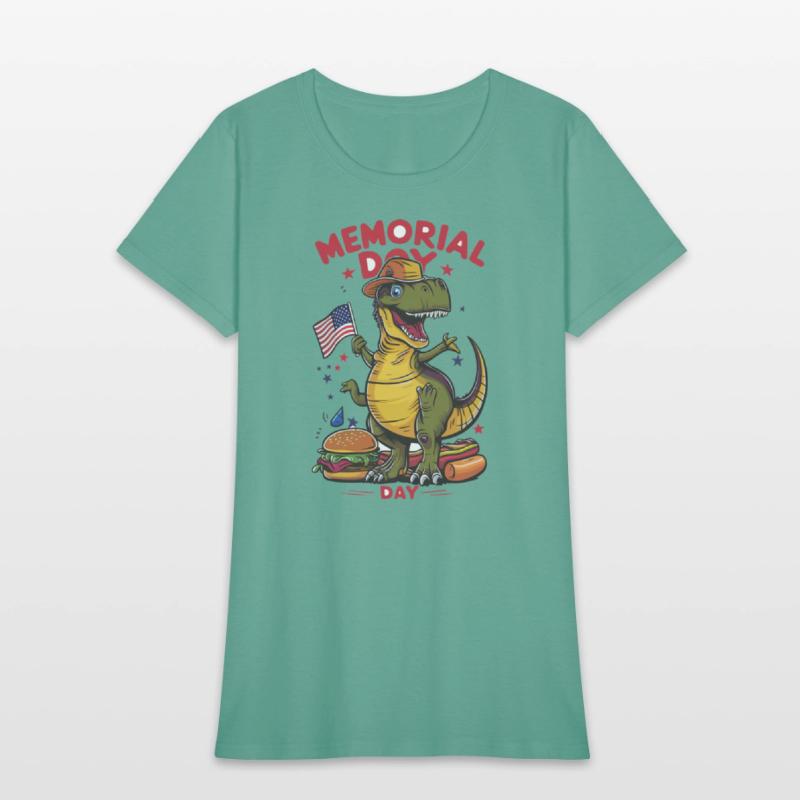 Dinosaur Happy Memorial day