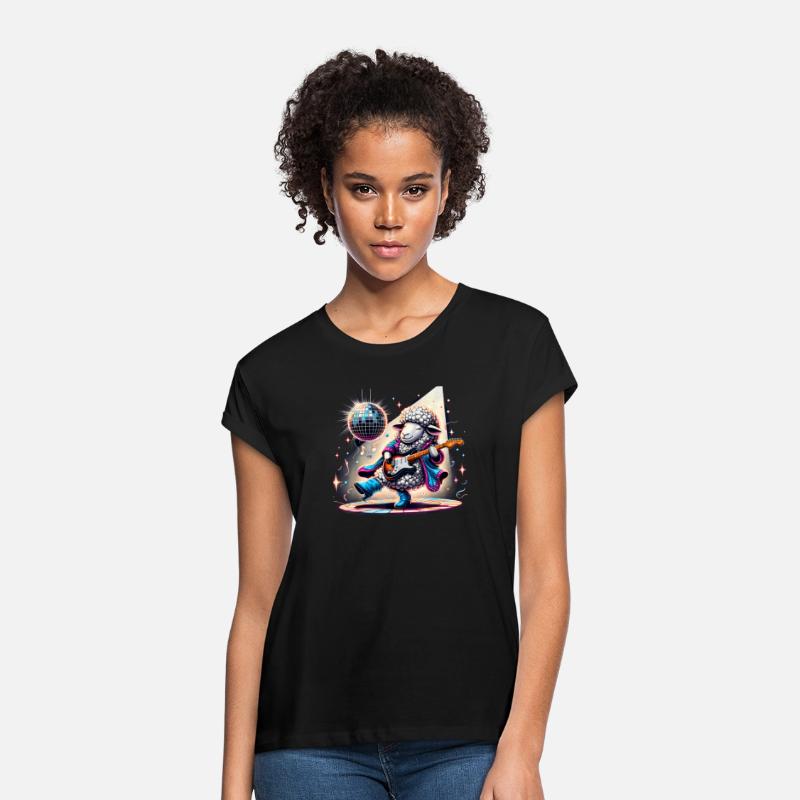 Disco Ball Guitar Sheep