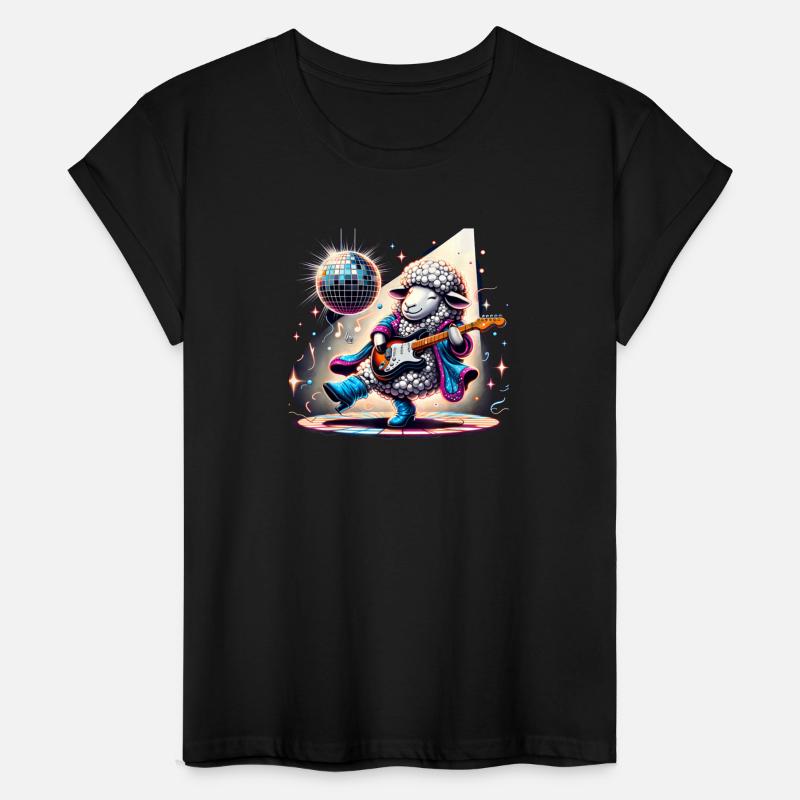 Disco Ball Guitar Sheep