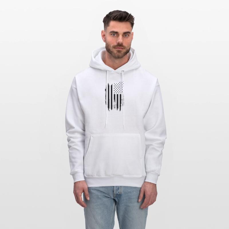 Distressed Flag Black