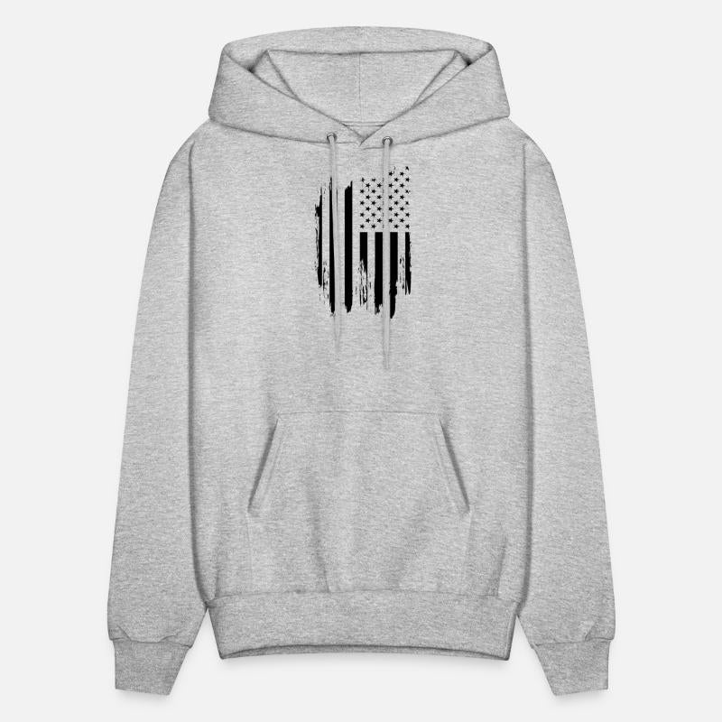Distressed Flag Black