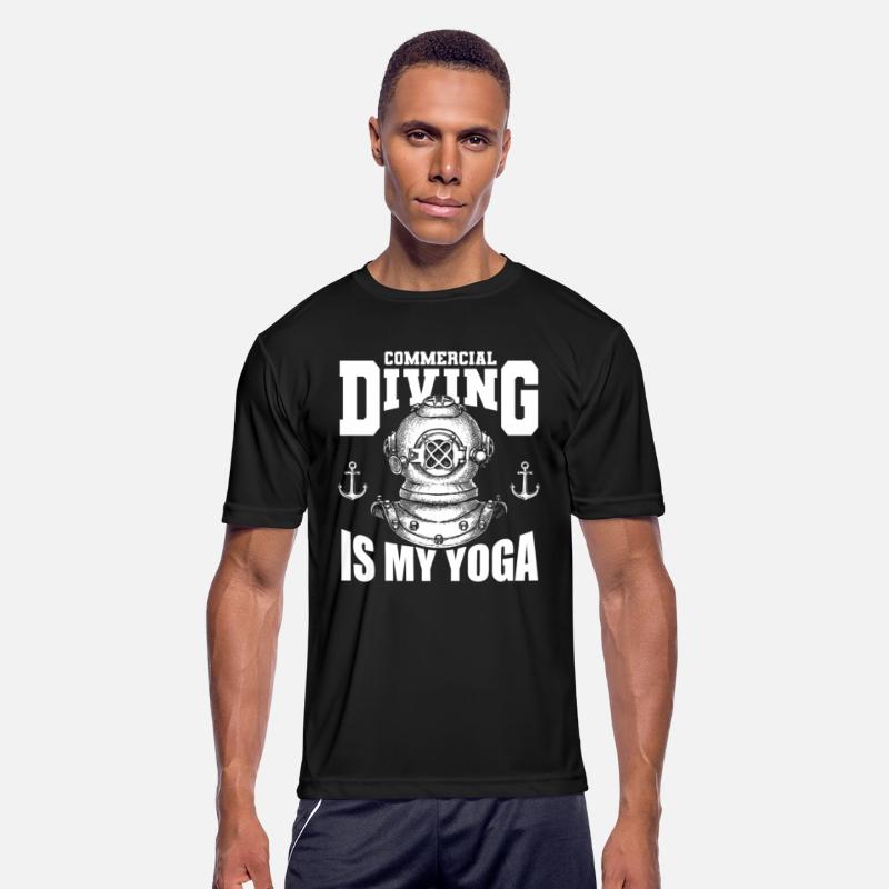 Diving Diver Yoga Commercial Diving