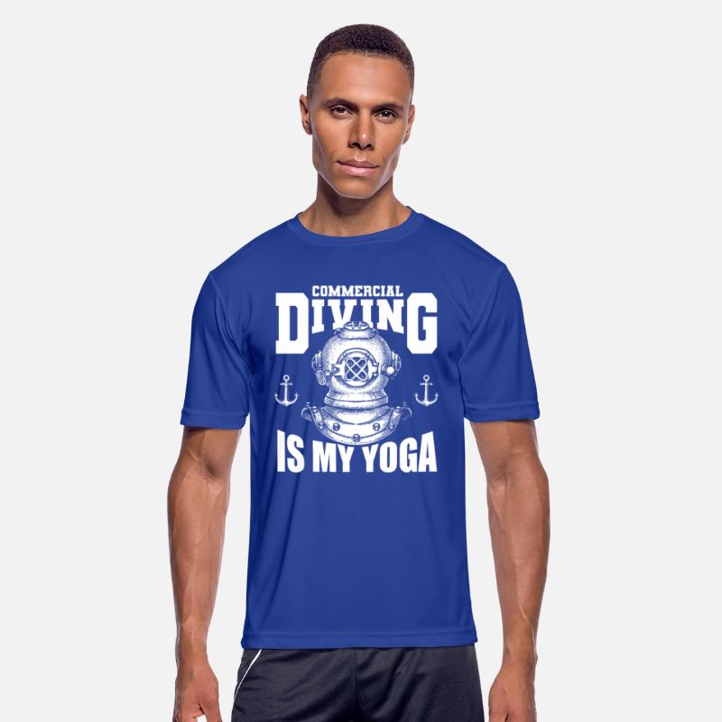Diving Diver Yoga Commercial Diving