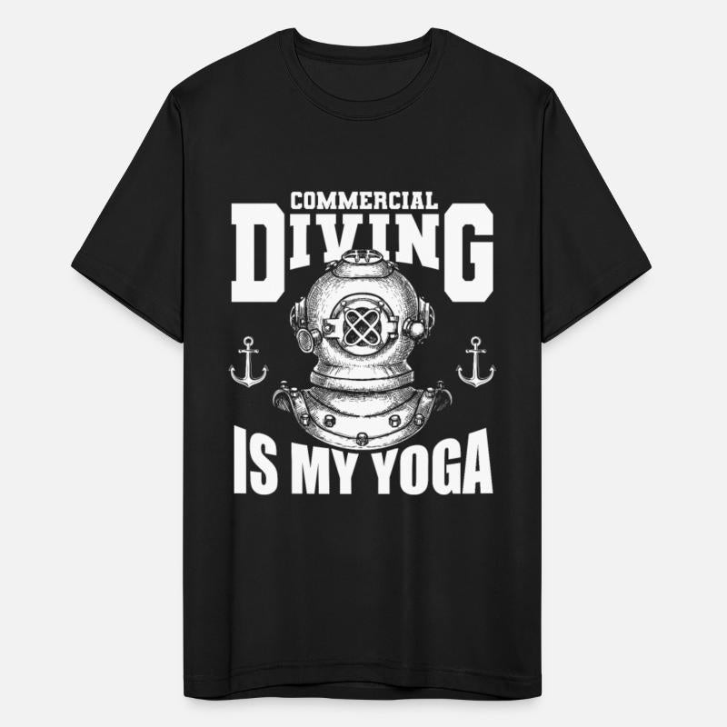 Diving Diver Yoga Commercial Diving