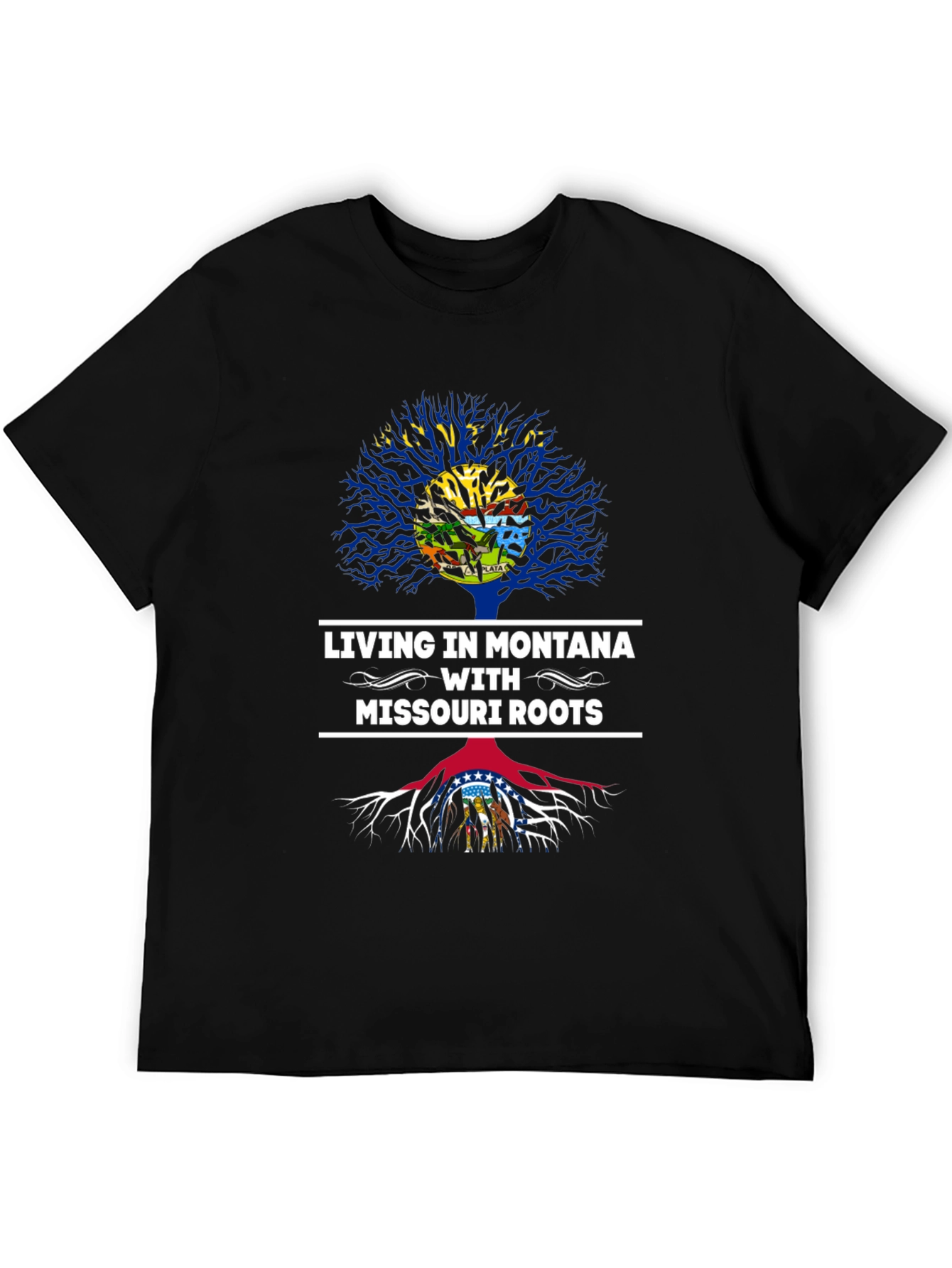 Montana Missouri Roots Graphic T-Shirt
