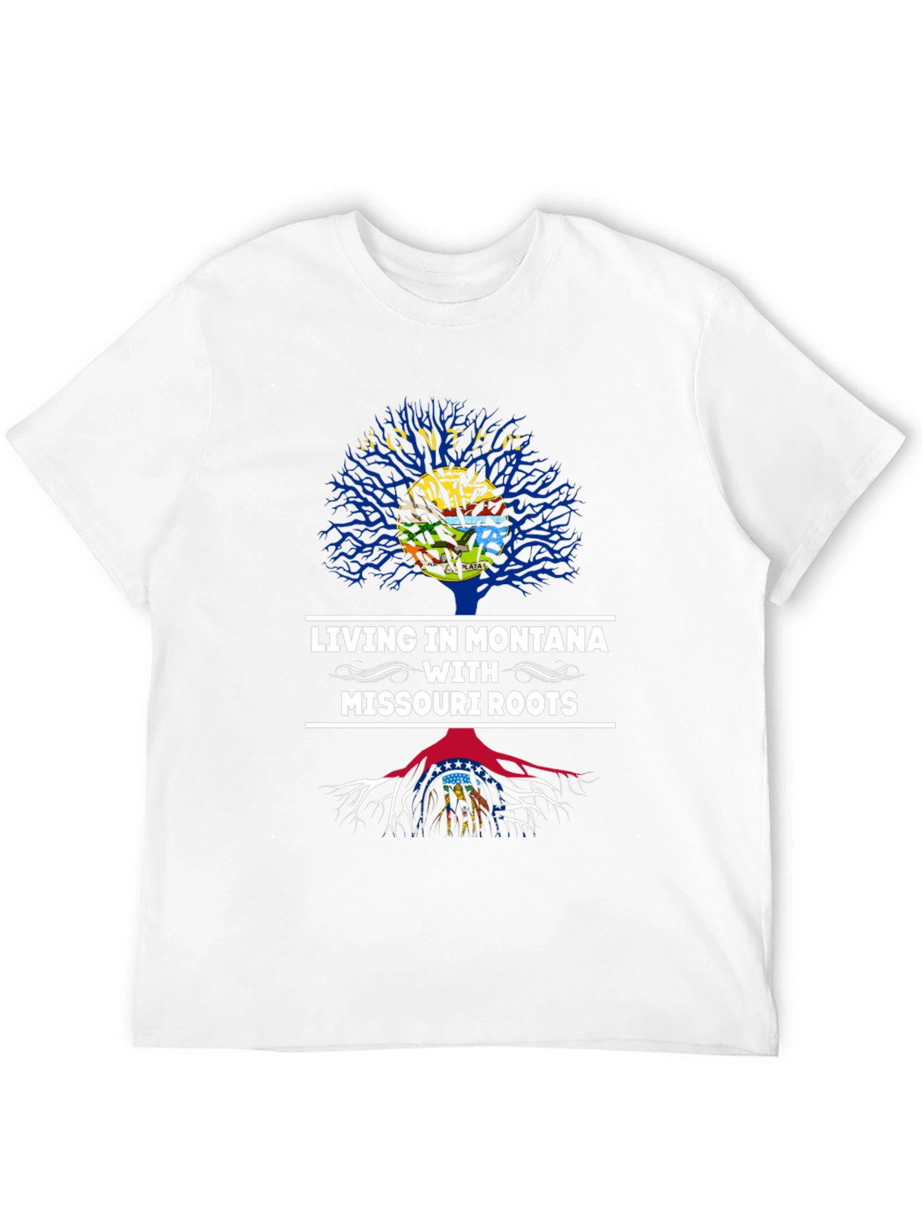 Montana Missouri Roots Graphic T-Shirt