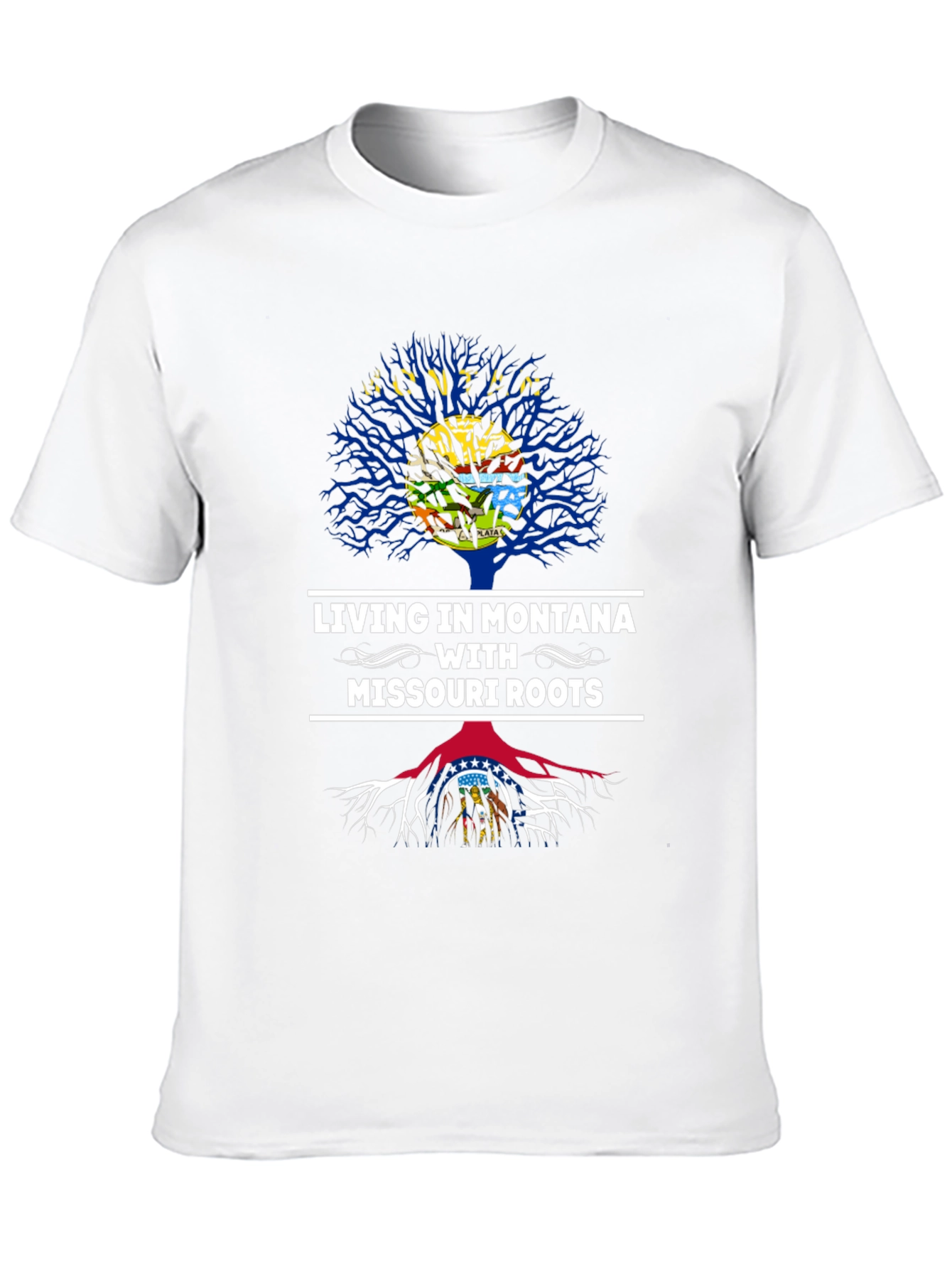 Montana Missouri Roots Graphic T-Shirt