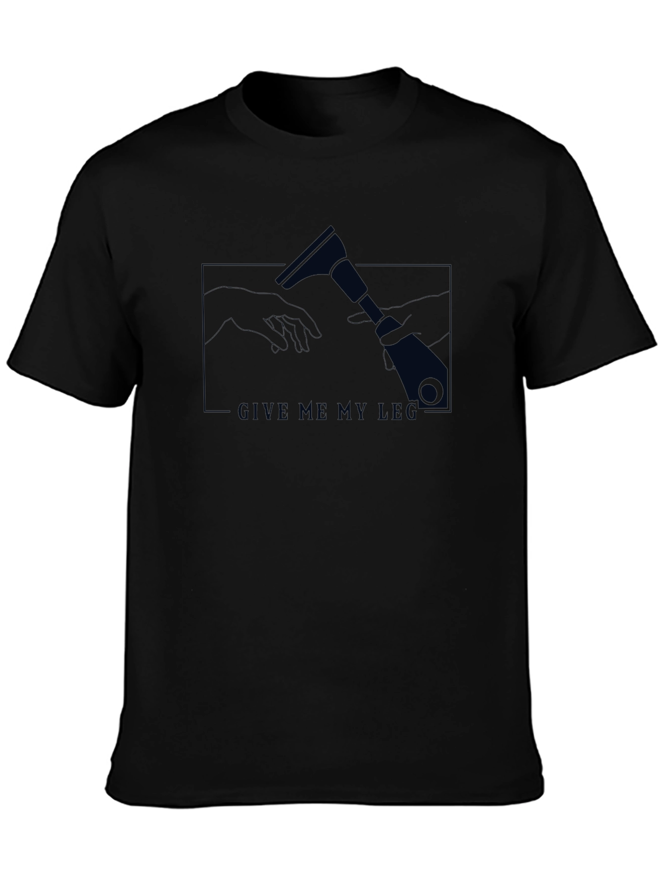 Give Me My Leg T-Shirt - Funny Amputee Design