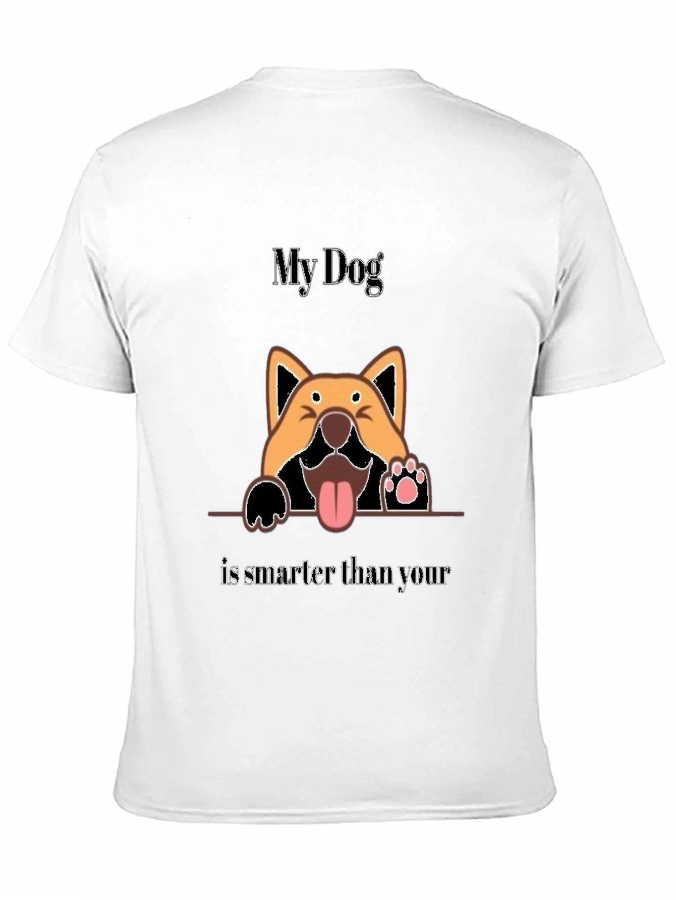 My Dog Is Smarter Than Your Dog Graphic Tee