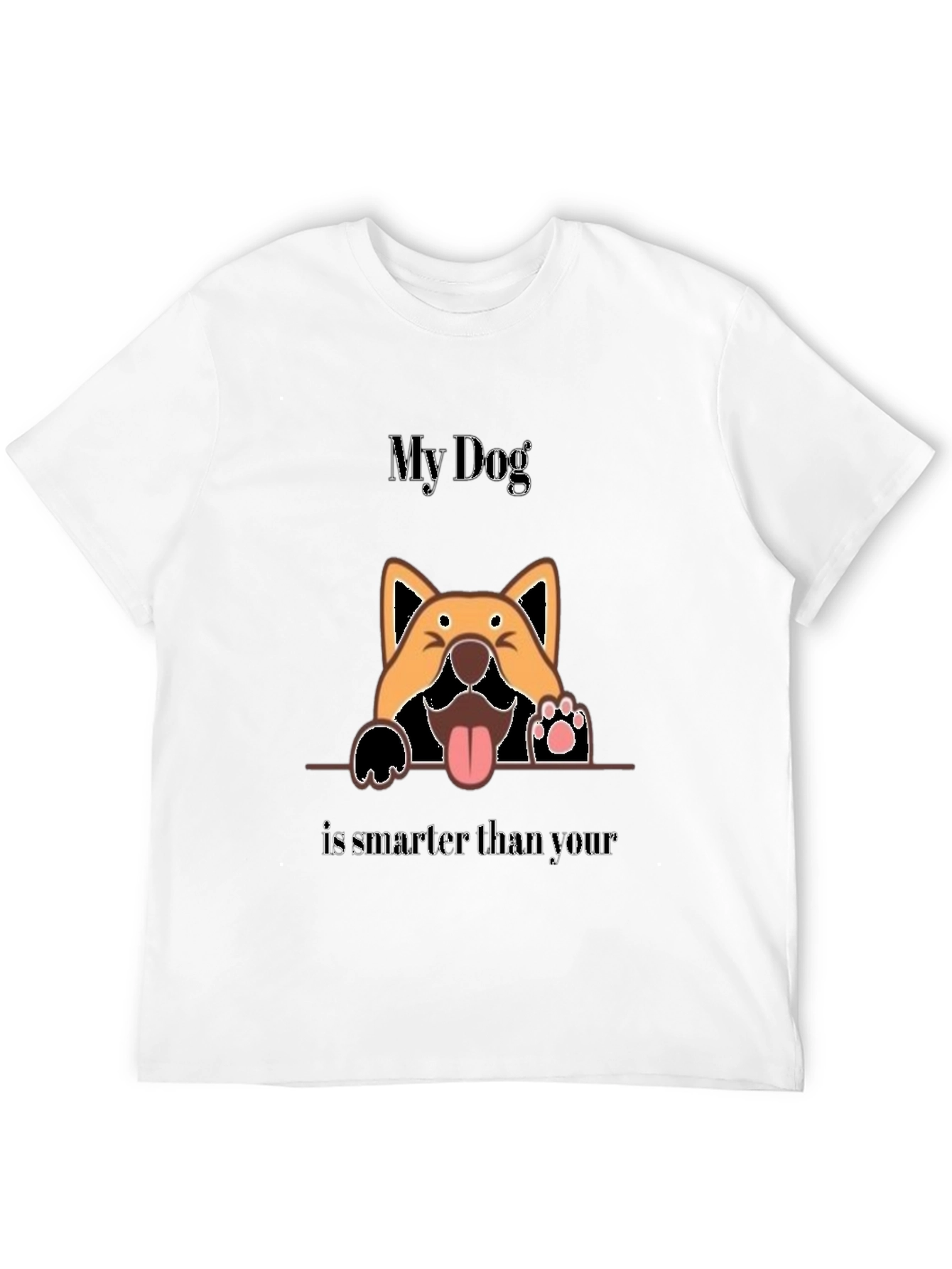 My Dog Is Smarter Than Your Dog Graphic Tee