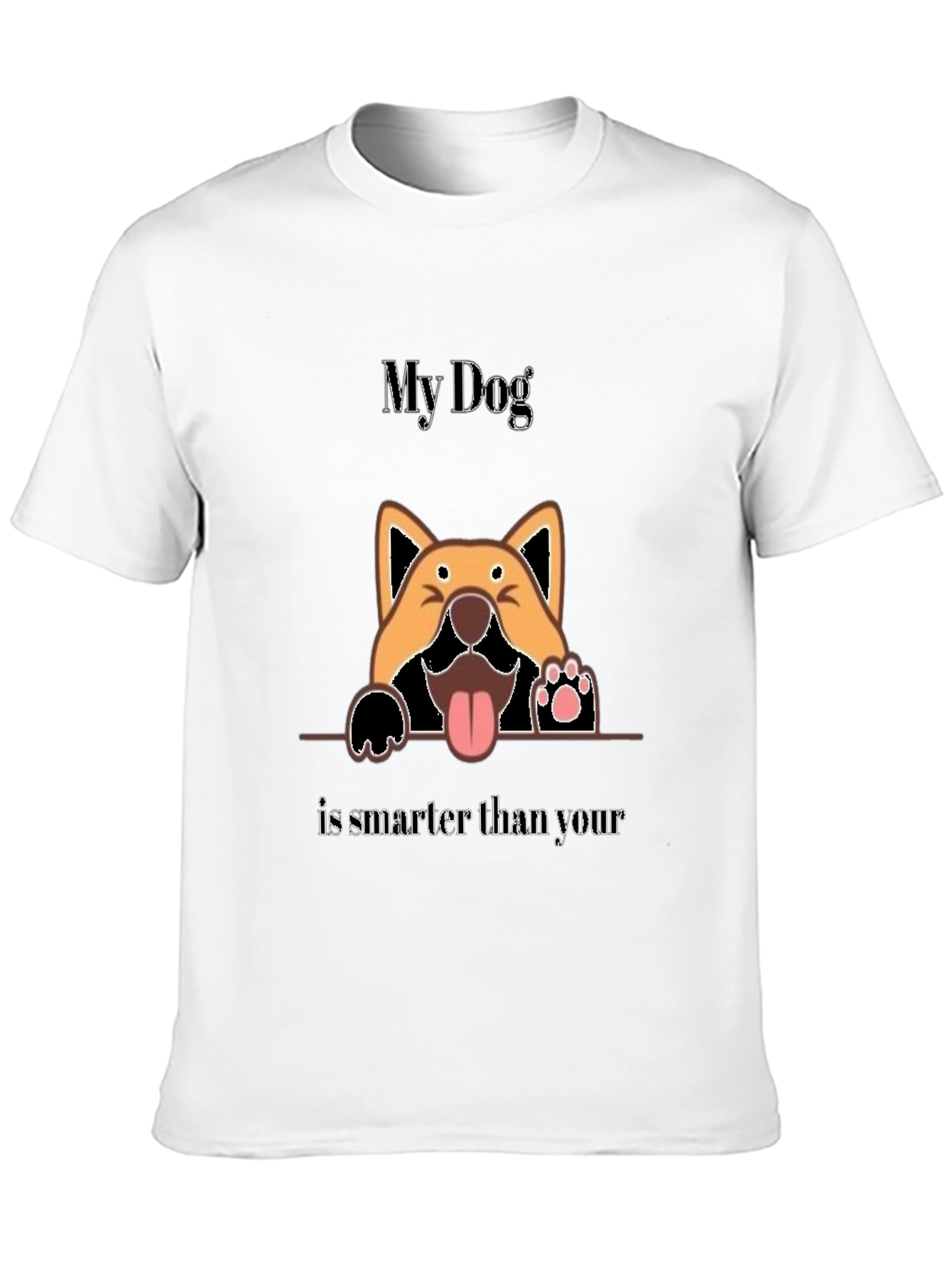 My Dog Is Smarter Than Your Dog Graphic Tee