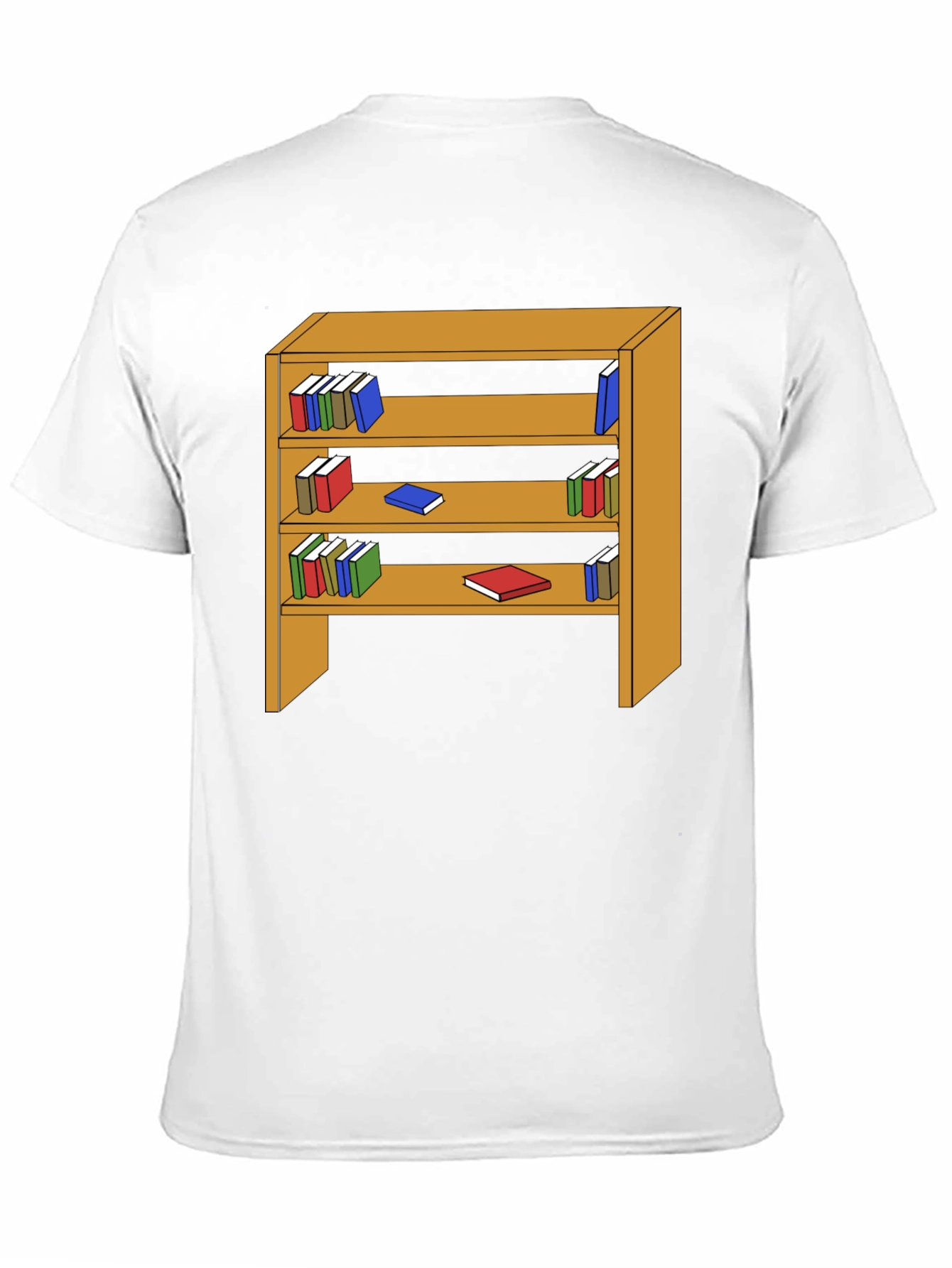 Bookcase Graphic Tee - Readers Delight