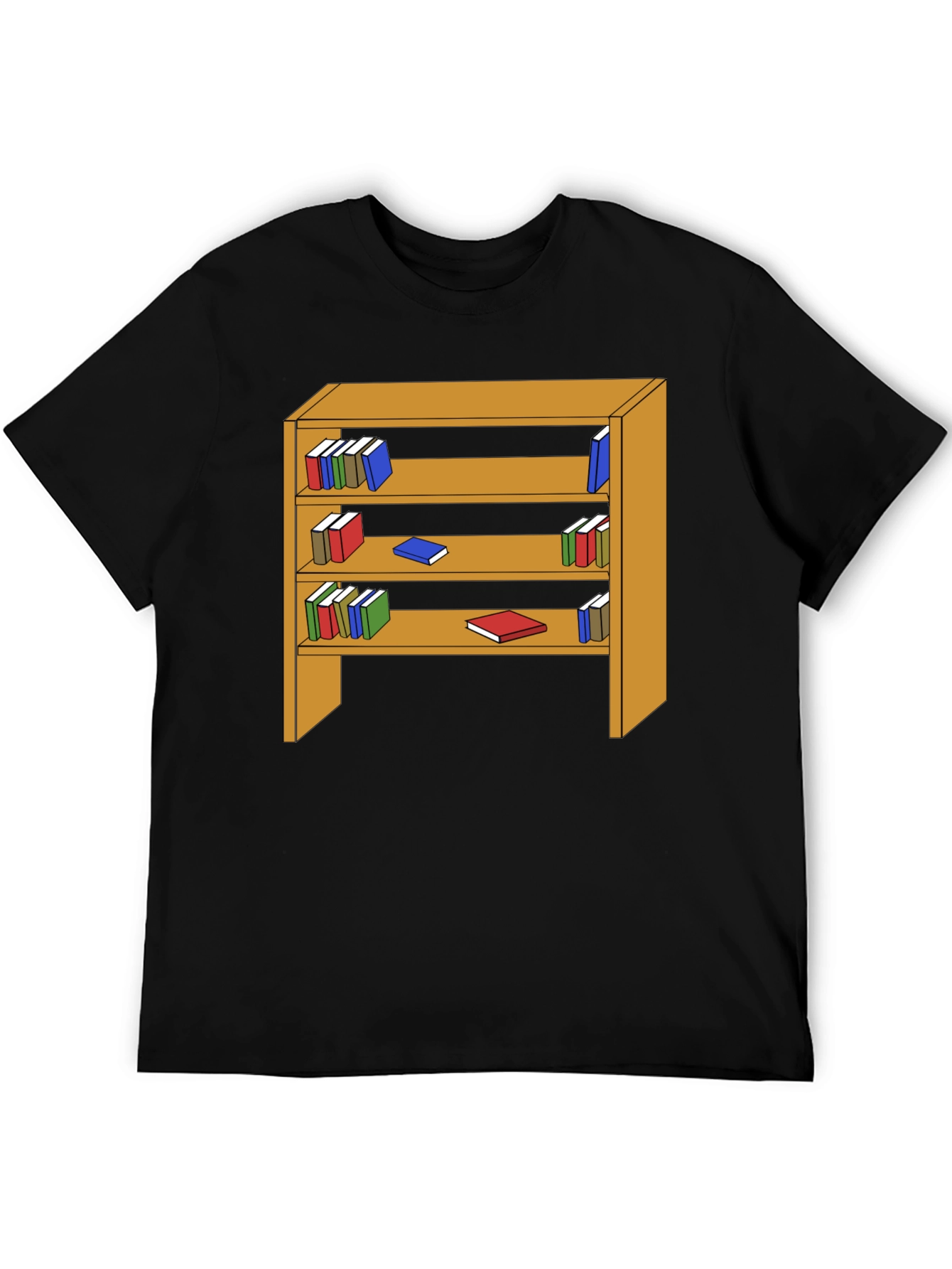 Bookcase Graphic Tee - Readers Delight
