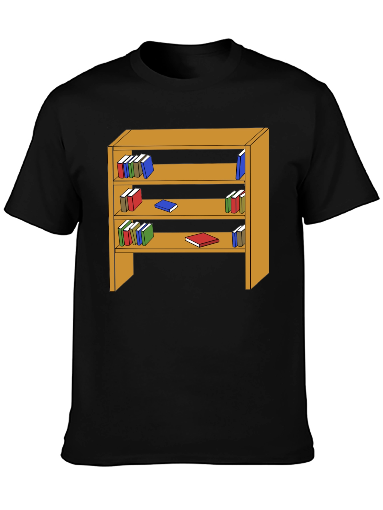 Bookcase Graphic Tee - Readers Delight