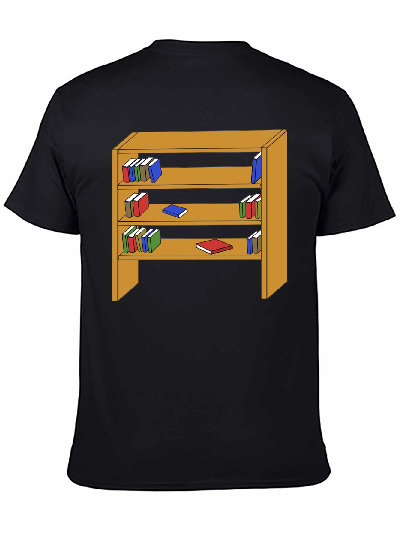 Bookcase Graphic Tee - Readers Delight