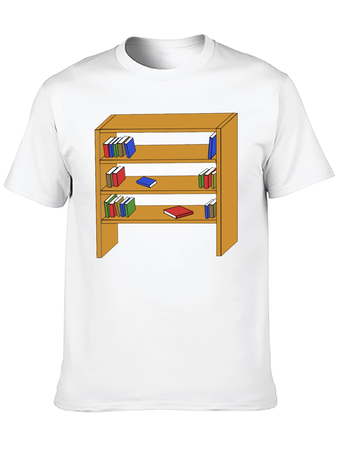 Bookcase Graphic Tee - Readers Delight